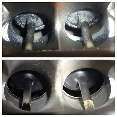 Vệ sinh họng nạp bằng phương pháp bắn trấu